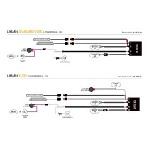 KIT Calandre LINEAR 6 ELITE VW T7 2022+ LAZER, Éclairage 4x4